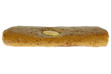 Aachener Printe isolated on white background. Aachener Printen are a type of gingerbread...