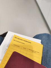 Impfpass mit den nächsten Terminen