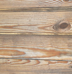 Fototapeta premium Wood texture, pine, several boards connected together, sanded, varnished, background