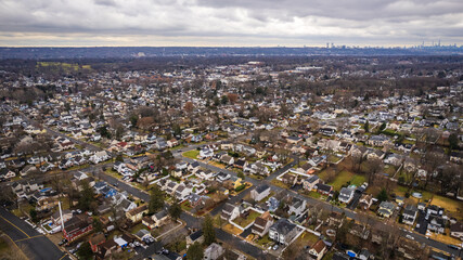 Aerial Drone of Bergenfield New Jersey