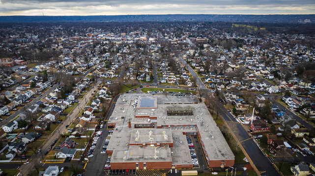 Aerial Drone of Bergenfield New Jersey