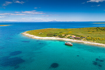Fototapeta na wymiar Croatia, Istria, Medulin, Ceja island