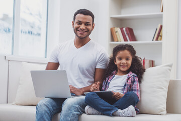 Father and daughter