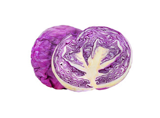 Fototapeta premium Cabbage, isolated on white background