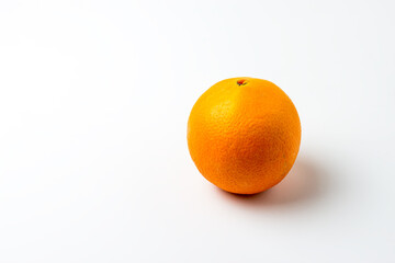 orange on black background.