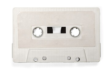 Fototapeta premium Old retro audio cassette tape 1980s