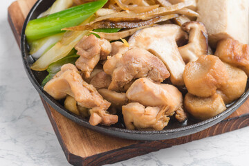 鶏すき焼き