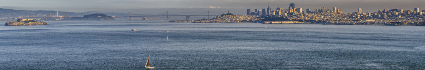 San Francisco bay panorama