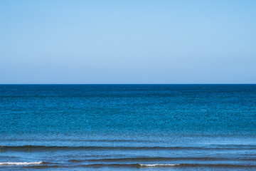 Fototapeta premium blue sky and sea on the horizon