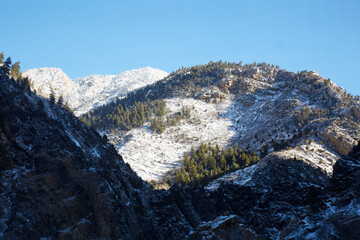 Fototapeta premium Snowy Mountains