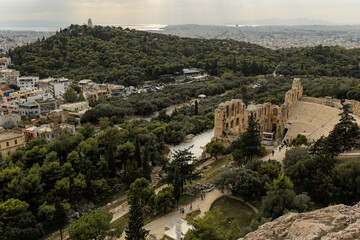 Fototapeta na wymiar Discovering Greece: Athens sightseeing Photos
