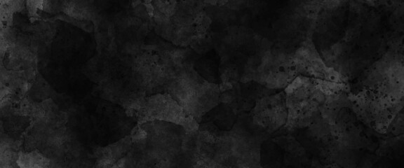 Texture of a grungy black concrete wall as background, slightly light black concrete cement texture for background, Black wall slate texture rough concrete floor is aged in a retro concept. 