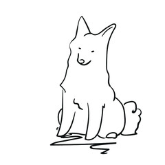 Design vector oneline drawing art of animals easy 