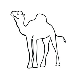 Design vector oneline drawing art of animals easy 