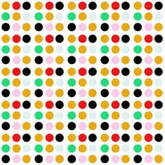 Seamless pattern.multi color  on white background for wallpaper,background,textile design,table clothe,curtain design