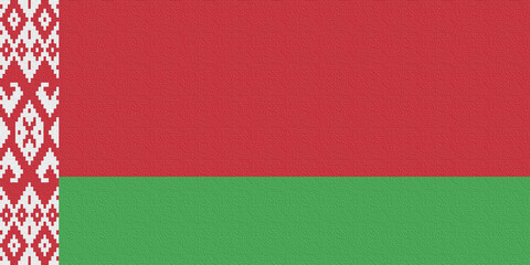 Illustration of the national flag of Belarus