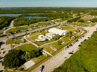 Aerial photo The National Navy SEAL Museum Fort Pierce FL
