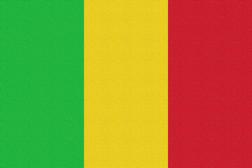 Illustration of the national flag of Mali