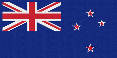Illustration of the national flag of New Zealand