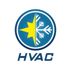 HVAC logo design illustration vector eps format , suitable for your design needs, logo, illustration, animation, etc.