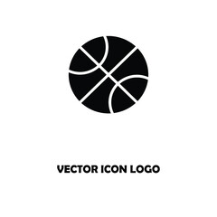 basketball icon, basketball icon vector, in trendy flat style isolated on white background. basketball icon image, basketball icon illustration
