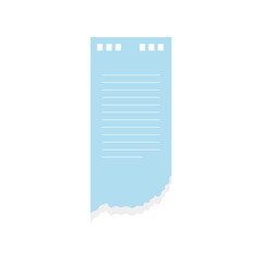 blue light torn paper