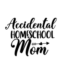 Homeschool SVG Bundle, Back to School Cut File, Kids' Home School Saying, Mom Design, Funny Kid's Quote, dxf eps png, Silhouette or Cricut,Home school Mama bundle svg