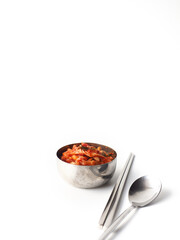 bowl of kimchi, Korean pickled vegetable
