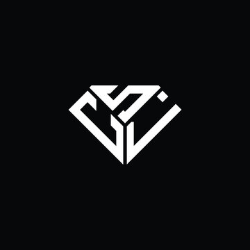 CSJ letter logo creative design. CSJ unique design