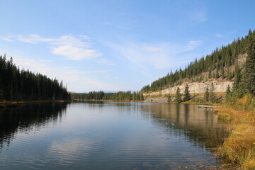 Calm On The Waters, Nordegg, Alberta