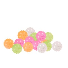 金平糖 イラスト素材