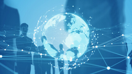 Global business concept. Worldwide business. Management strategy.