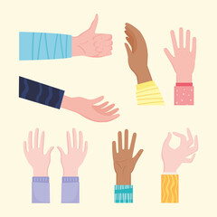 giving glow eight hands