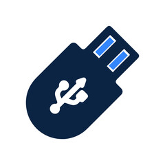 Data traveler or usb drive icon