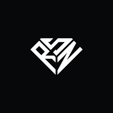 RSN letter logo creative design. RSN unique design