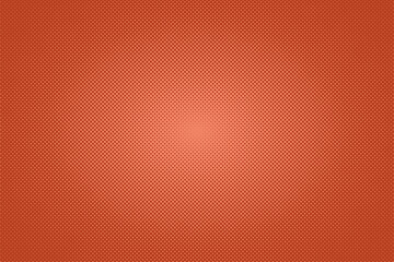 Red brick halftone dots wallpaper. Vector background.