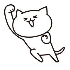 加工ok　ねこ素材No.114 飛び出せ 