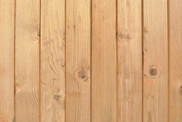 Naklejka premium Wooden texture, light pine fine wooden panels texture as background
