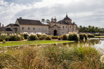 Fototapeta na wymiar Monasterio de la Cartuja, Sevilla, España.