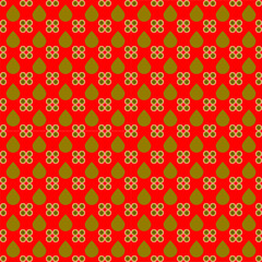 Design beautiful patterns for decoration, Chinese New year, red,gold color