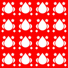 Design beautiful patterns for decoration, Chinese New year, red, white color