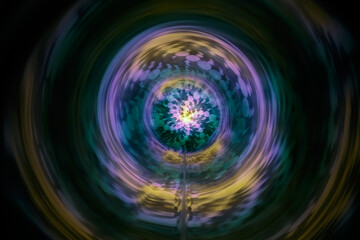 Sound waves in the dark in full color