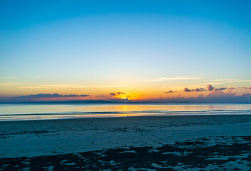 Sunset on the sea, Radhanagar Beach, Havelock Island	
