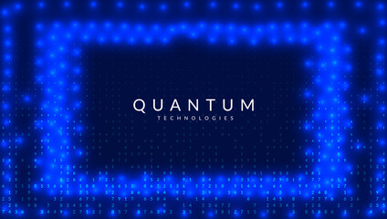 Digital technology abstract background. Artificial intelligence,