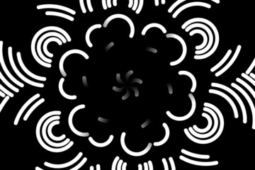 Beautiful colourful  caleidoscope gradient of traditional batik ethnic FLORAL frame illustration for wallpaper background ads clothing or presentation template