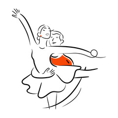 Obraz premium Ballet Dance 