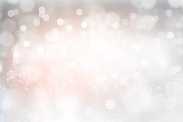 Abstract bokeh background grey and white