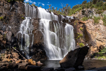 Beautiful waterfall in Australia - 481110702