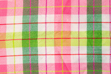 Colorful loincloth of Thai people.