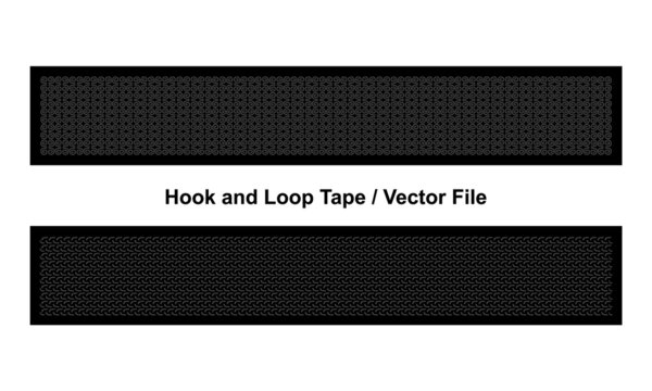 Velcro Tape in a Roll on a White Background Stock Photo - Image of